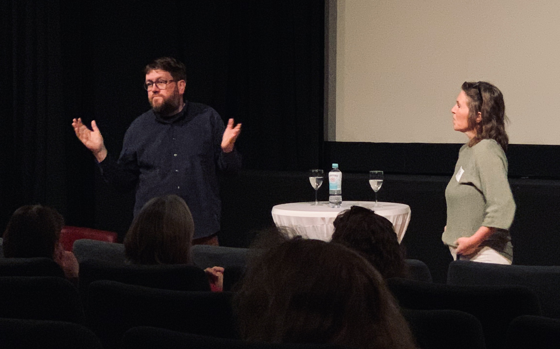 Tom Burke and Katja Schupp